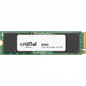 SSD Crucial E100 1TB PCIe 4.0 Gen4 M.2 2280 NVMe 